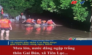 Giải cứu giữa tâm lũ Gai Bún